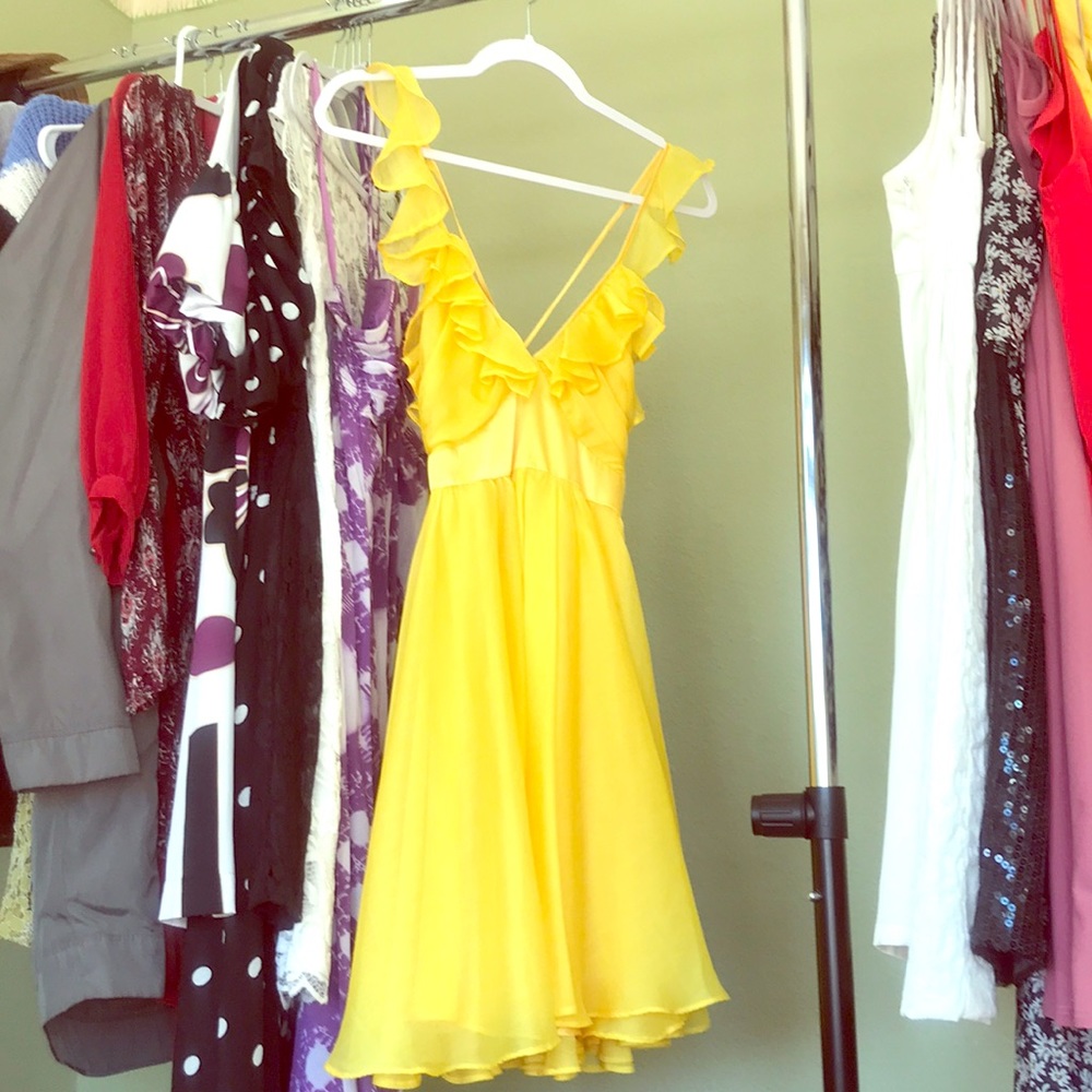 Yellow dress